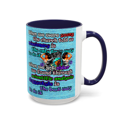 doggystyle - Accent Mug (faded blue)