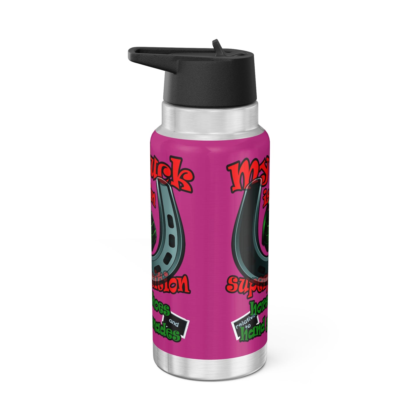 my luck - Gator Tumbler, 32oz (pink)