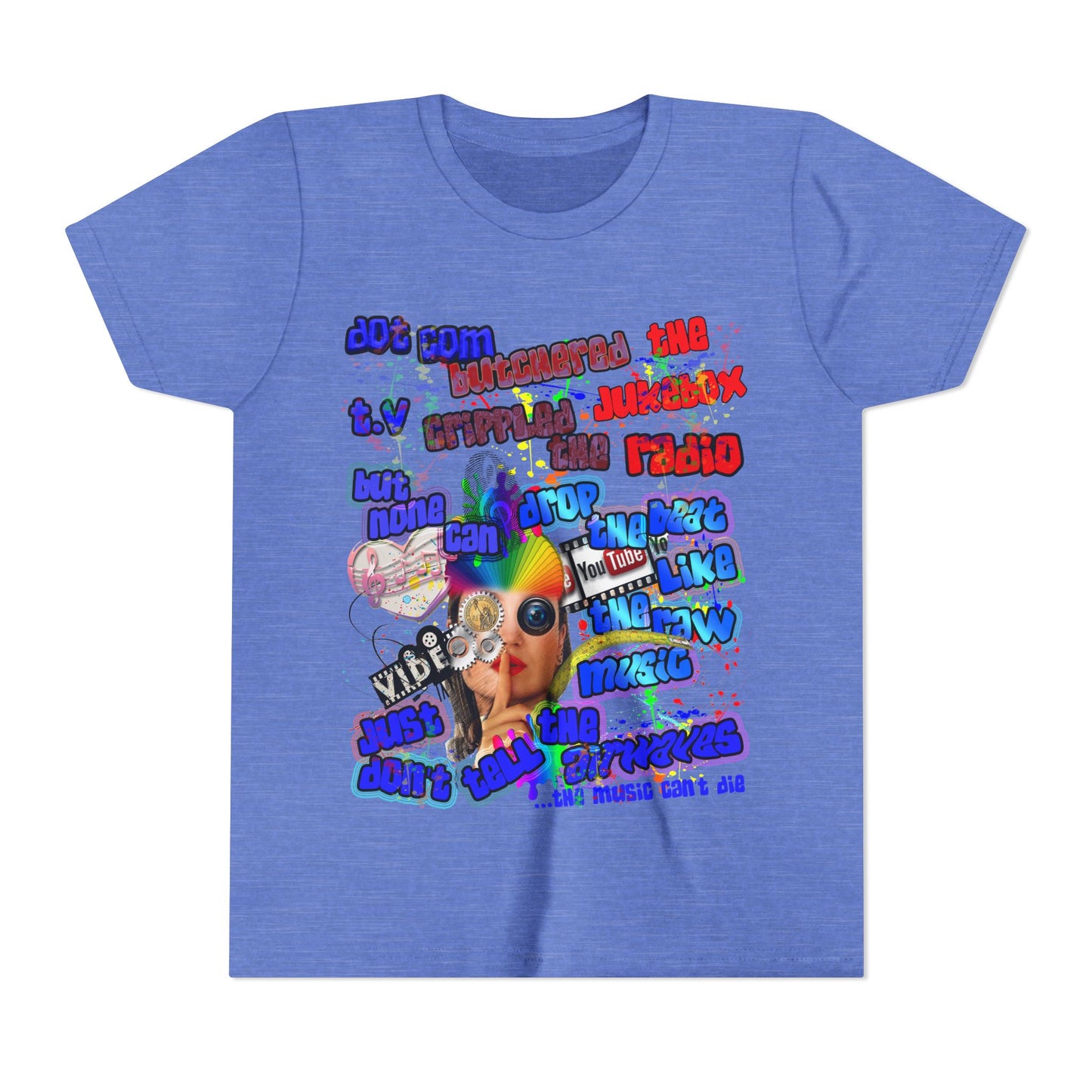 drop the beat - Youth Short Sleeve Tee