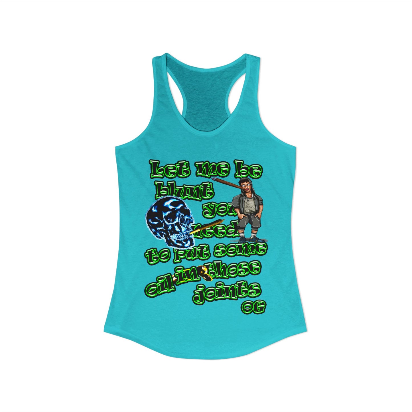 og - Women's Ideal Racerback Tank