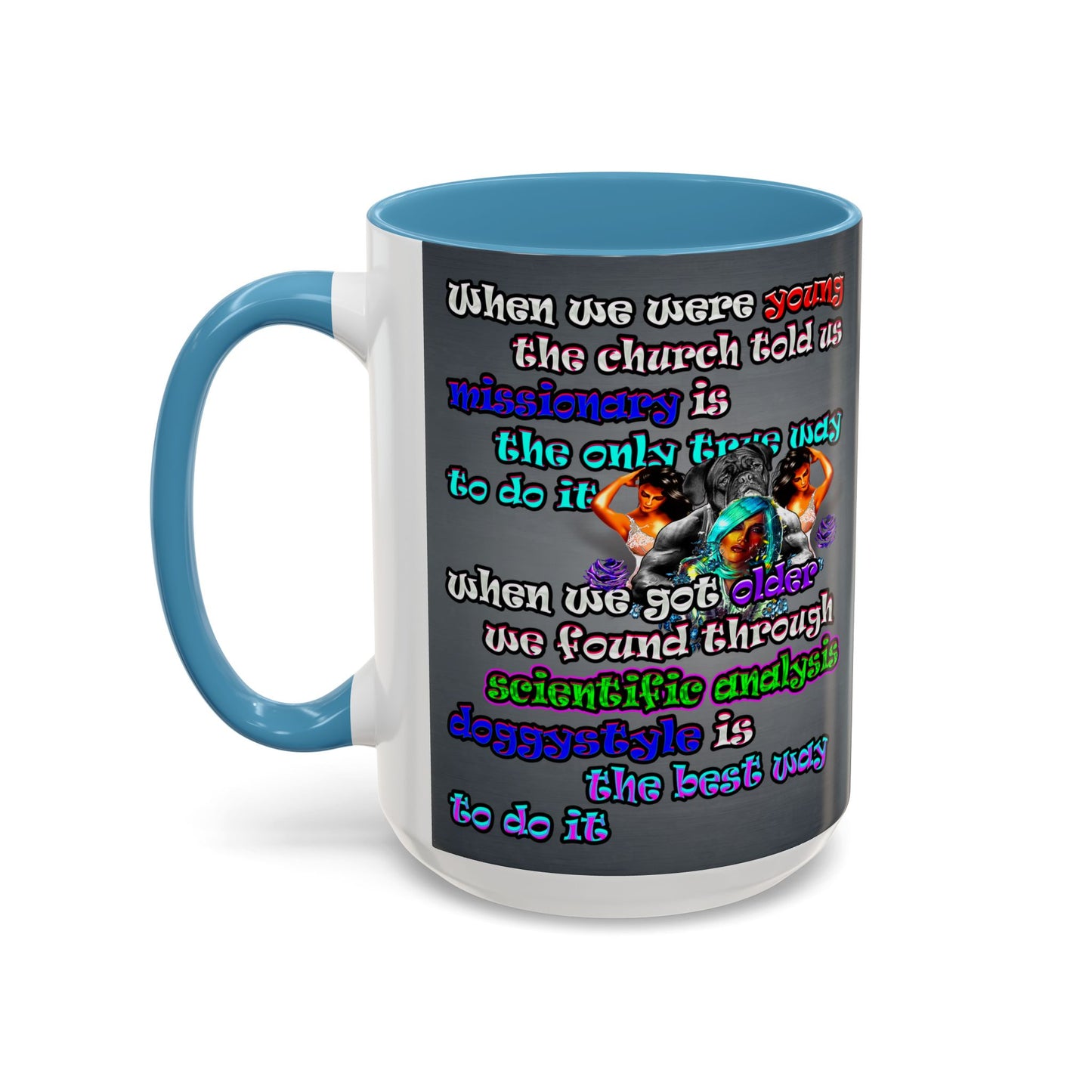 doggystyle - Accent Mug (grey-light grey)