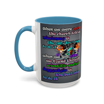 doggystyle - Accent Mug (grey-light grey)