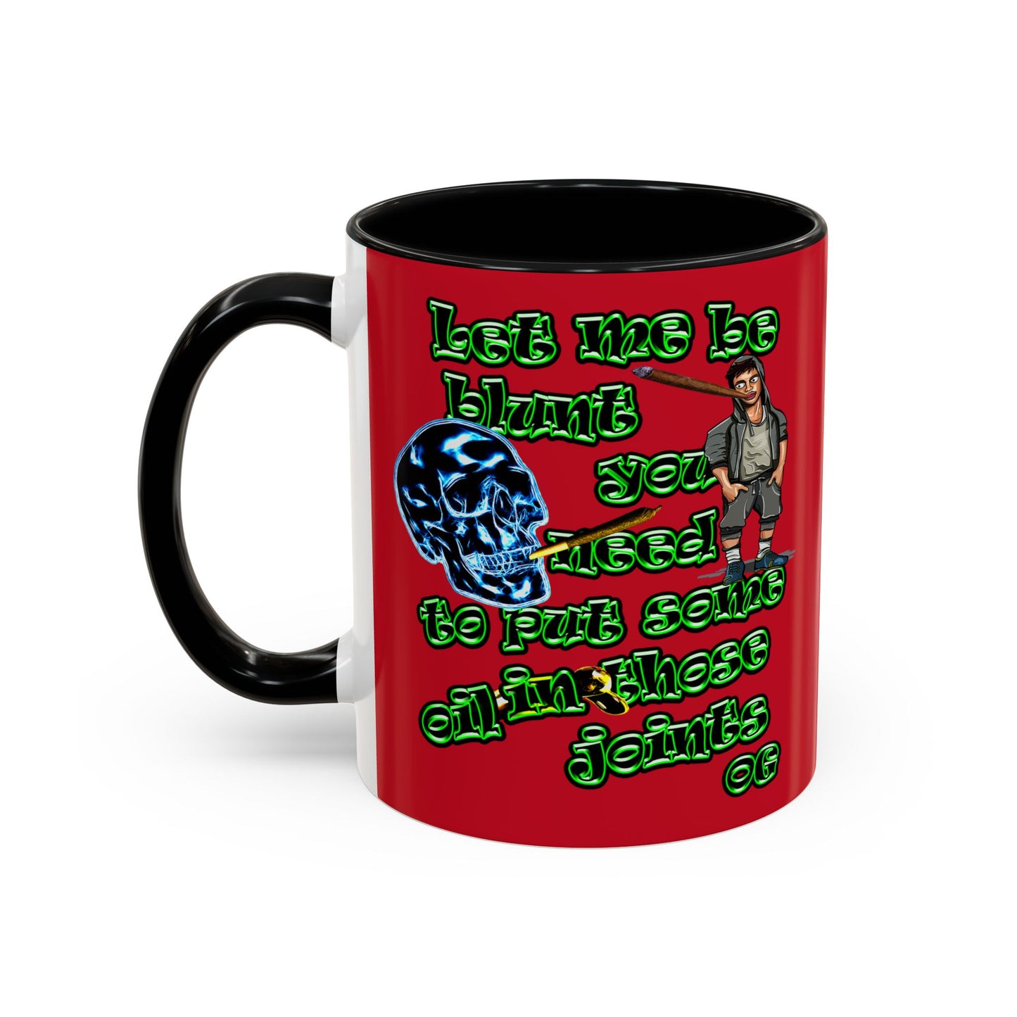 og - Accent Mug (dark red)