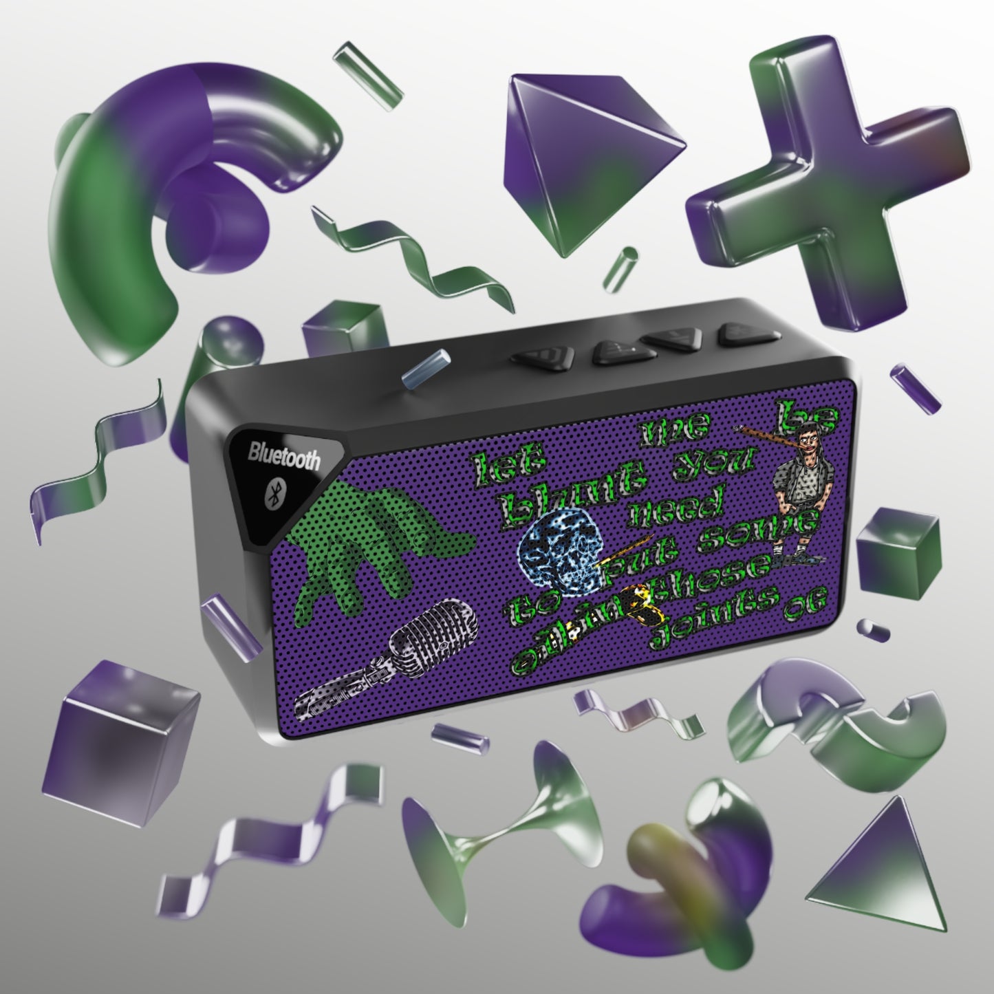 og - Jabba Bluetooth Speaker (purple)
