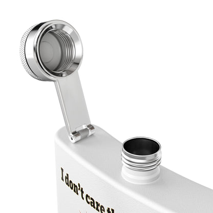 I don't care that your green - Stainless Steel Flask