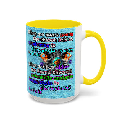 doggystyle - Accent Mug (faded blue)