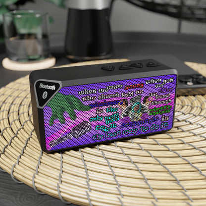 doggystyle - Jabba Bluetooth Speaker (purple-pink wave)