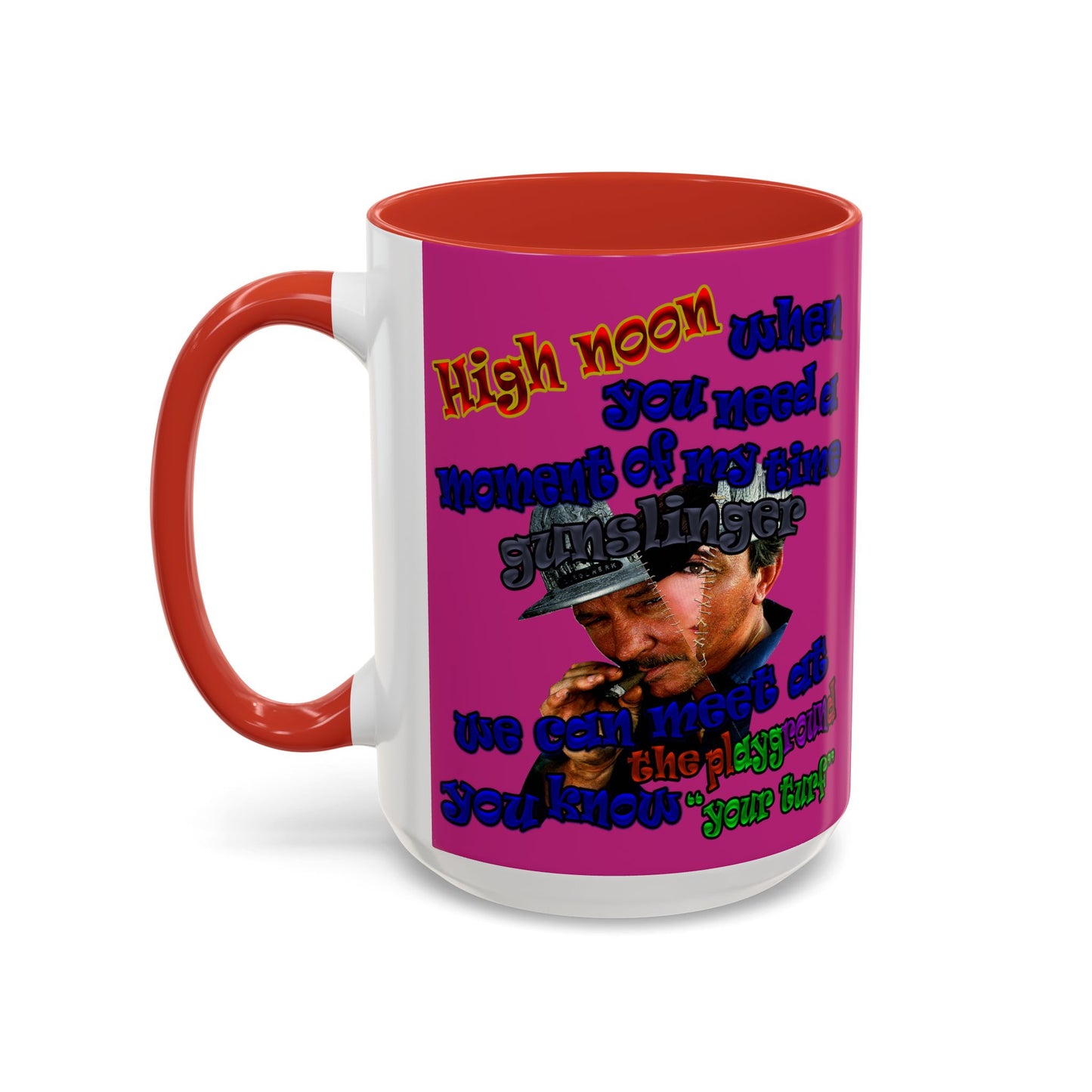 high noon - Accent Mug (pink)
