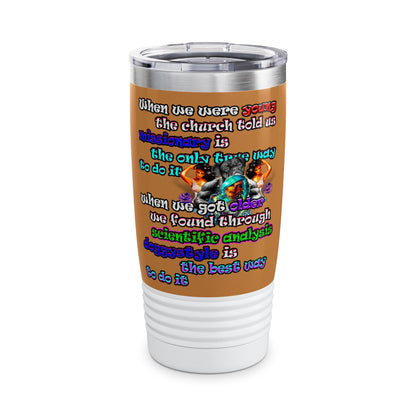 doggystyle - Ringneck Tumbler, 20oz (light brown)