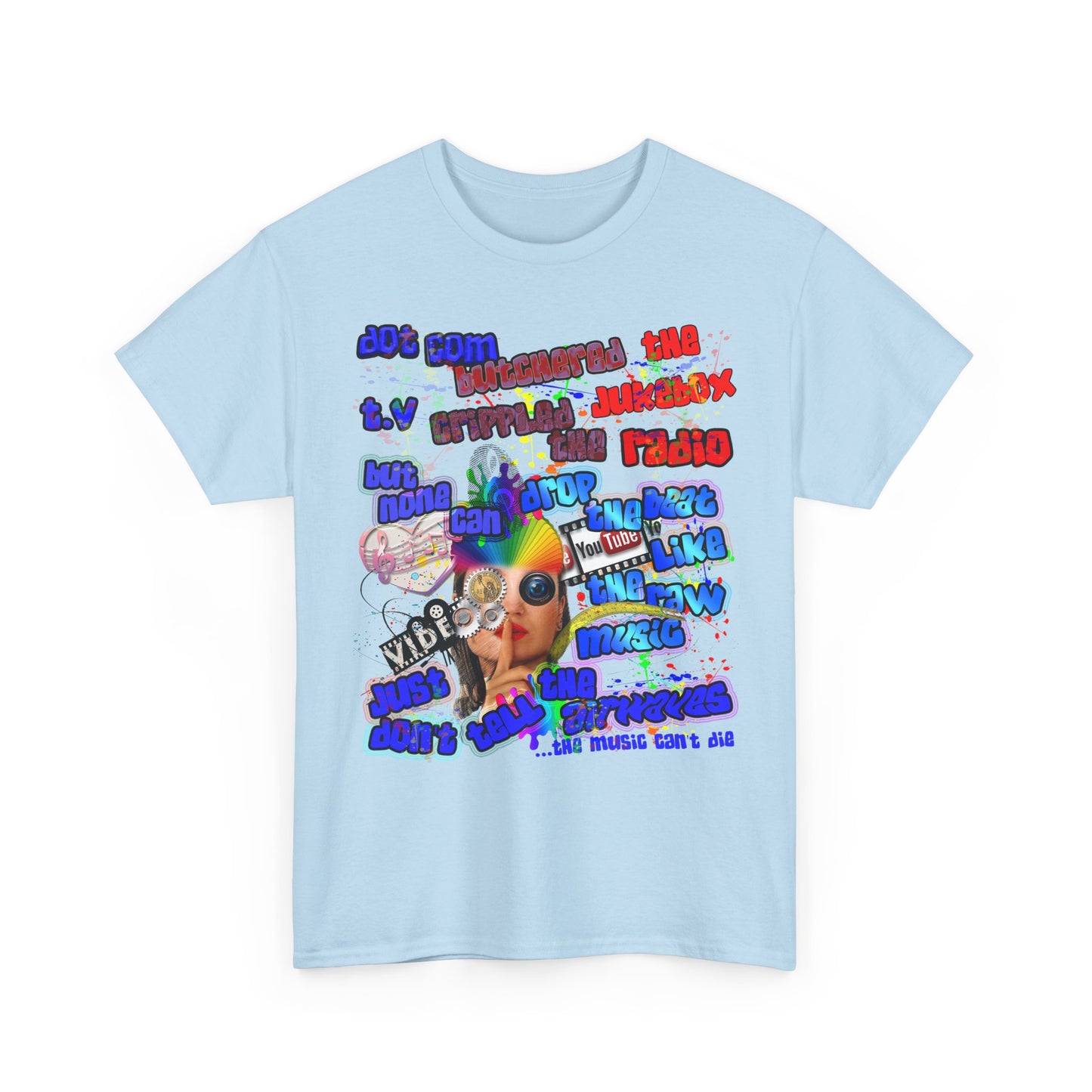 drop the beat - Unisex Heavy Cotton Tee