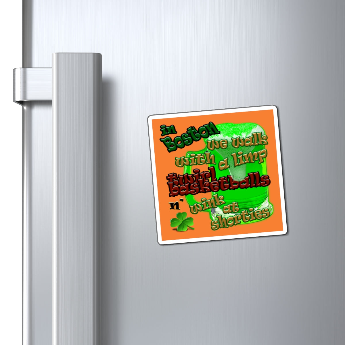 celtics logo - Magnets - (crusta)