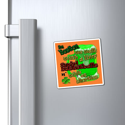 celtics logo - Magnets - (crusta)