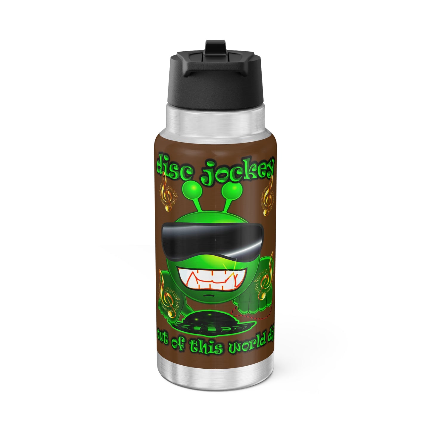 disc jockey - Gator Tumbler, 32oz (brown)