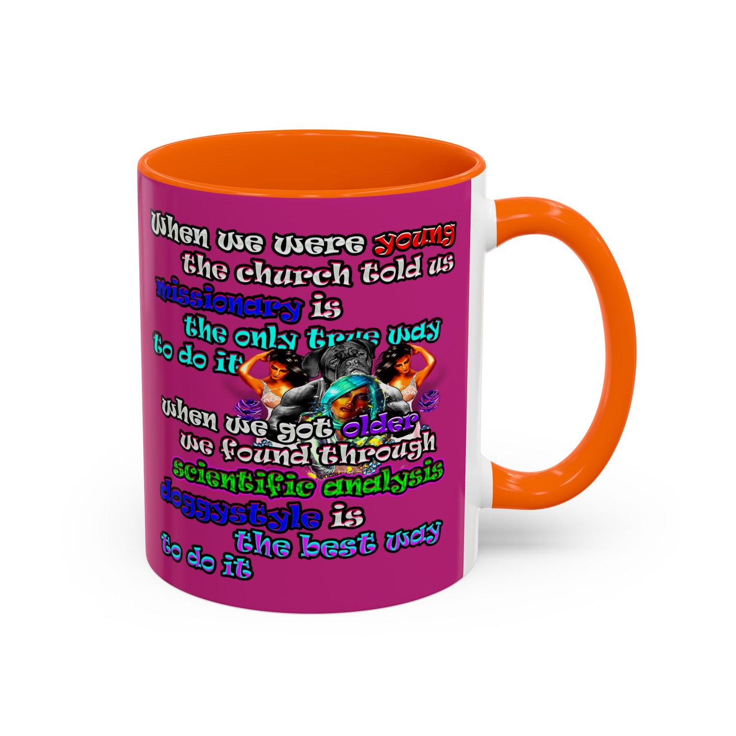 doggystyle - Accent Mug (pink)