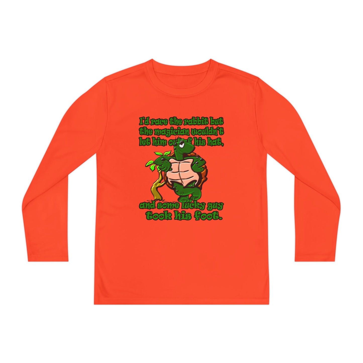 turtle race - Youth Long Sleeve Competitor Tee