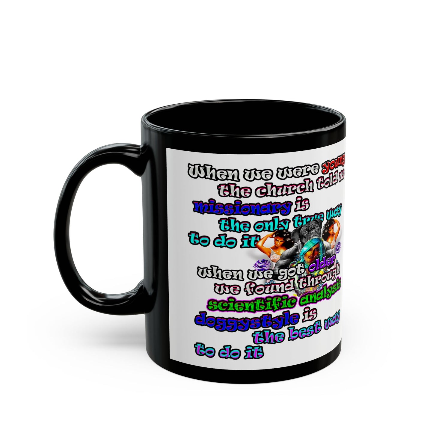 doggystyle - Black Mug (white)