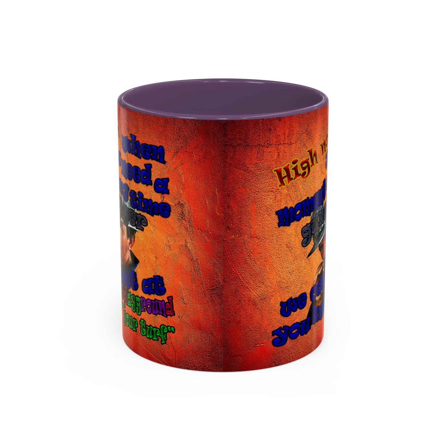 high noon - Accent Mug (burnt orange)