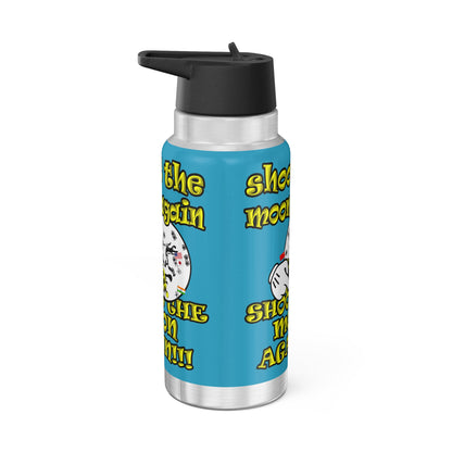 shoot the moon again - Gator Tumbler, 32oz (turquoise)