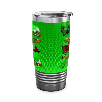 celtics logo - Ringneck Tumbler, 20oz (logo green)