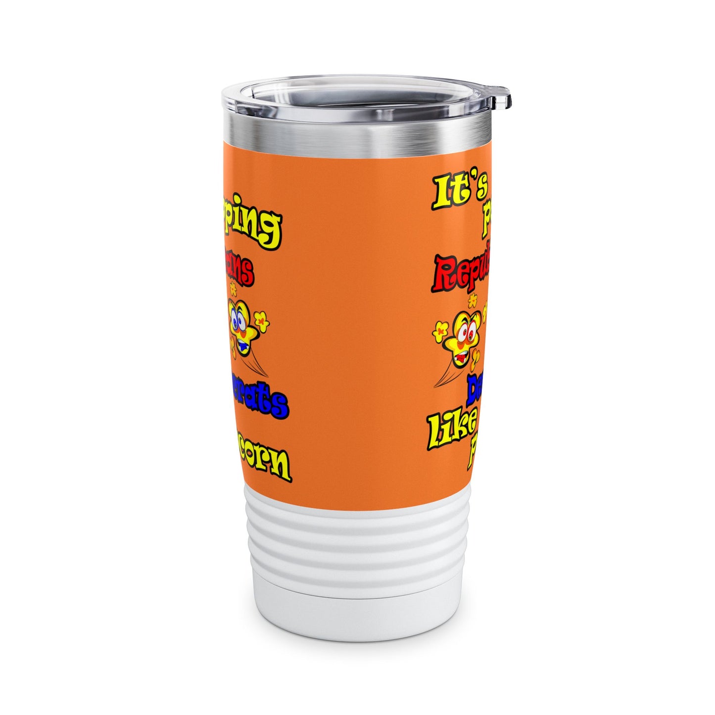 popping like popcorn - Ringneck Tumbler, 20oz (crusta)