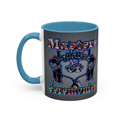em cee squared - Accent Mug (grey-light grey)