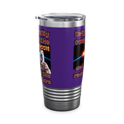 defy conquer reach - Ringneck Tumbler, 20oz (purple)