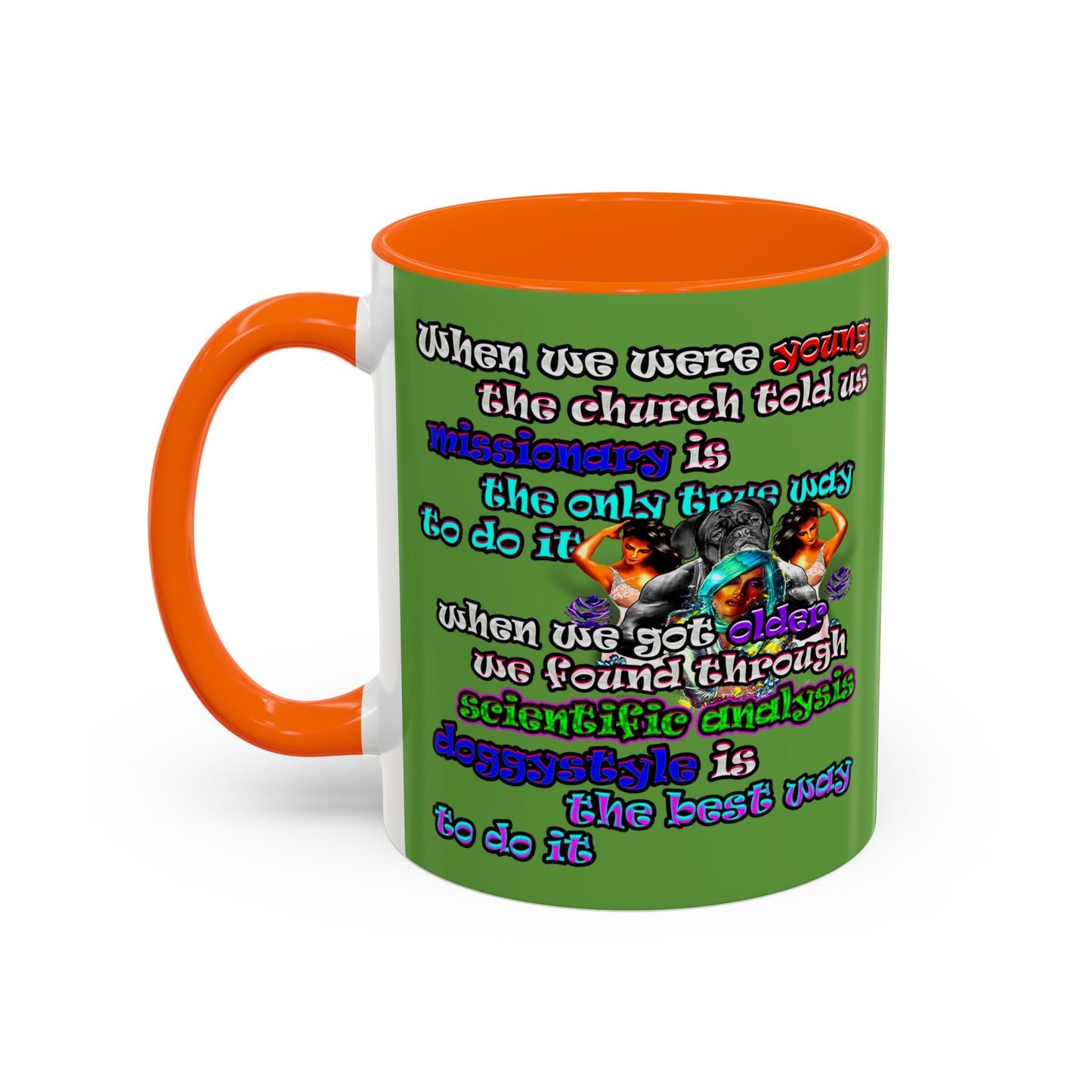 doggystyle - Accent Mug (green)