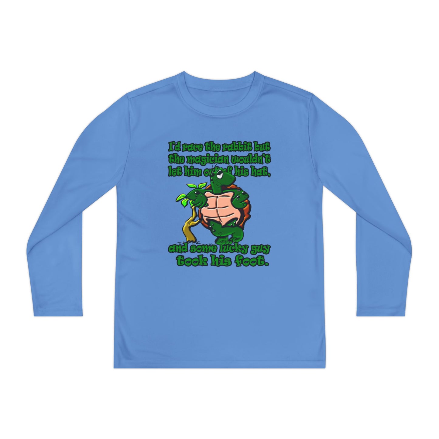 turtle race - Youth Long Sleeve Competitor Tee