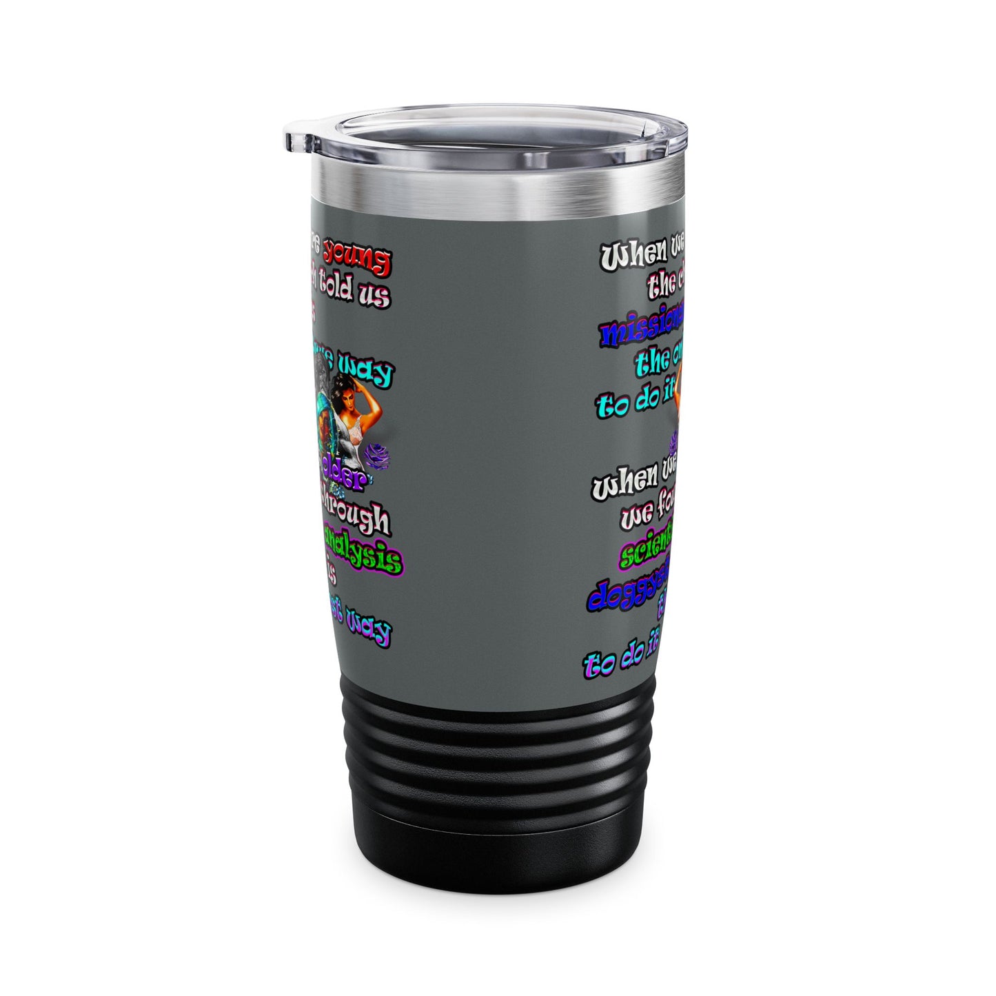 doggystyle - Ringneck Tumbler, 20oz (dark grey)