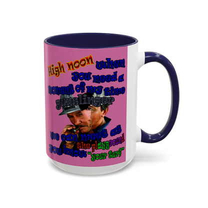 high noon - Accent Mug (light pink)