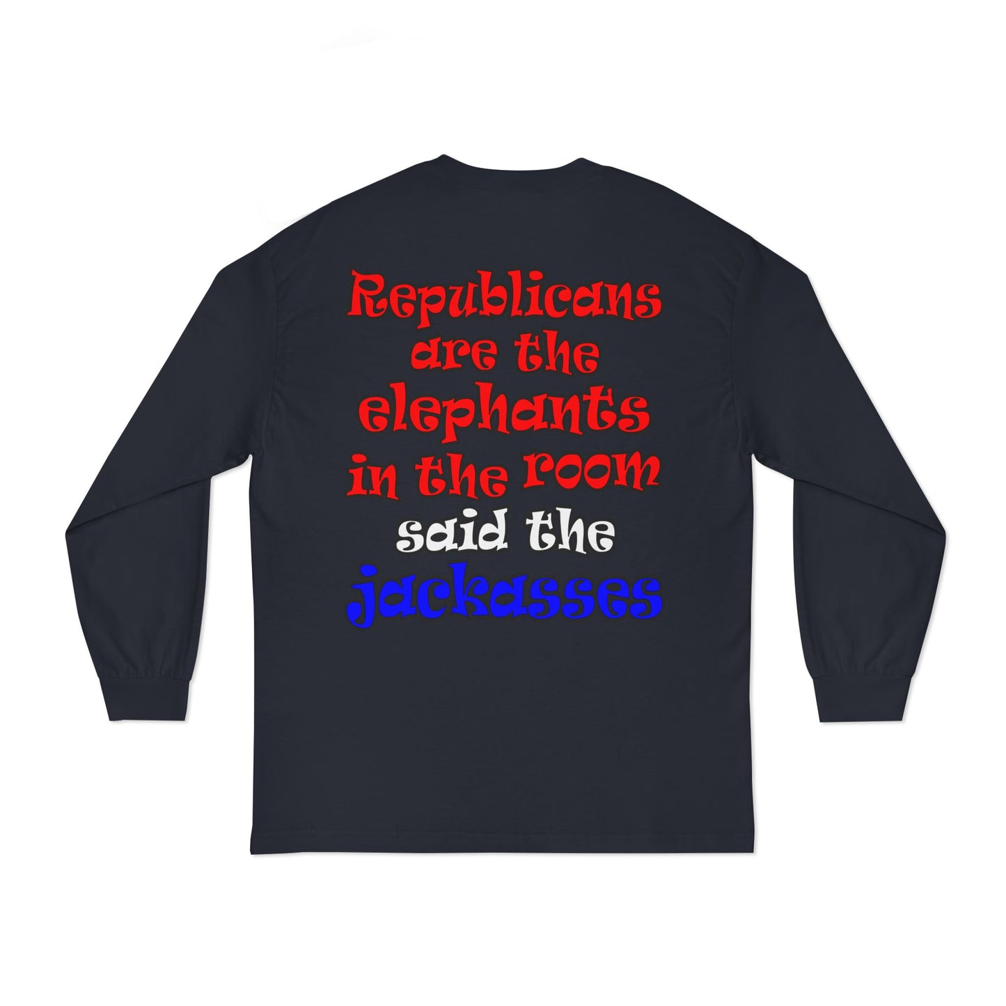 donkeys and elephants - Unisex Classic Long Sleeve T-Shirt