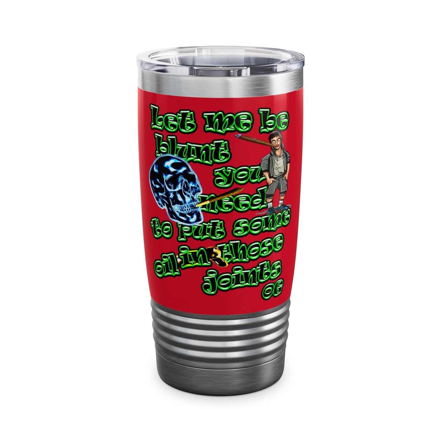 og - Ringneck Tumbler, 20oz (dark red)