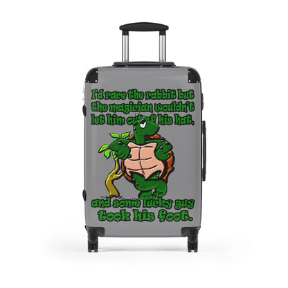 turtle race - Suitcase (grey)