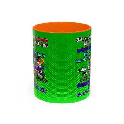 doggystyle - Accent Mug (logo green)
