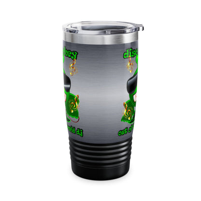 disc jockey - Ringneck Tumbler, 20oz (brushed nickel)