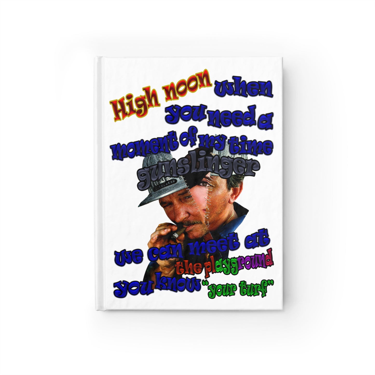high noon - journal-lined (white)
