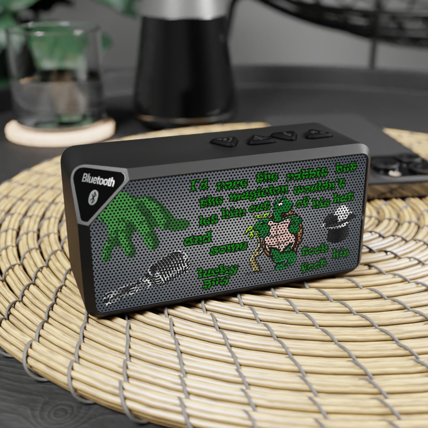 turtle race - Jabba Bluetooth Speaker (grey-light grey)
