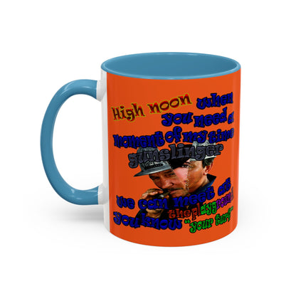 high noon - Accent Mug (orange)