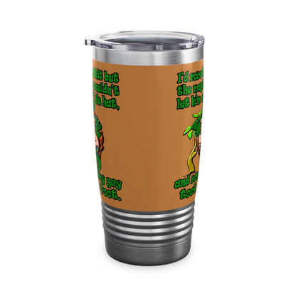 turtle race - Ringneck Tumbler, 20oz (light brown)