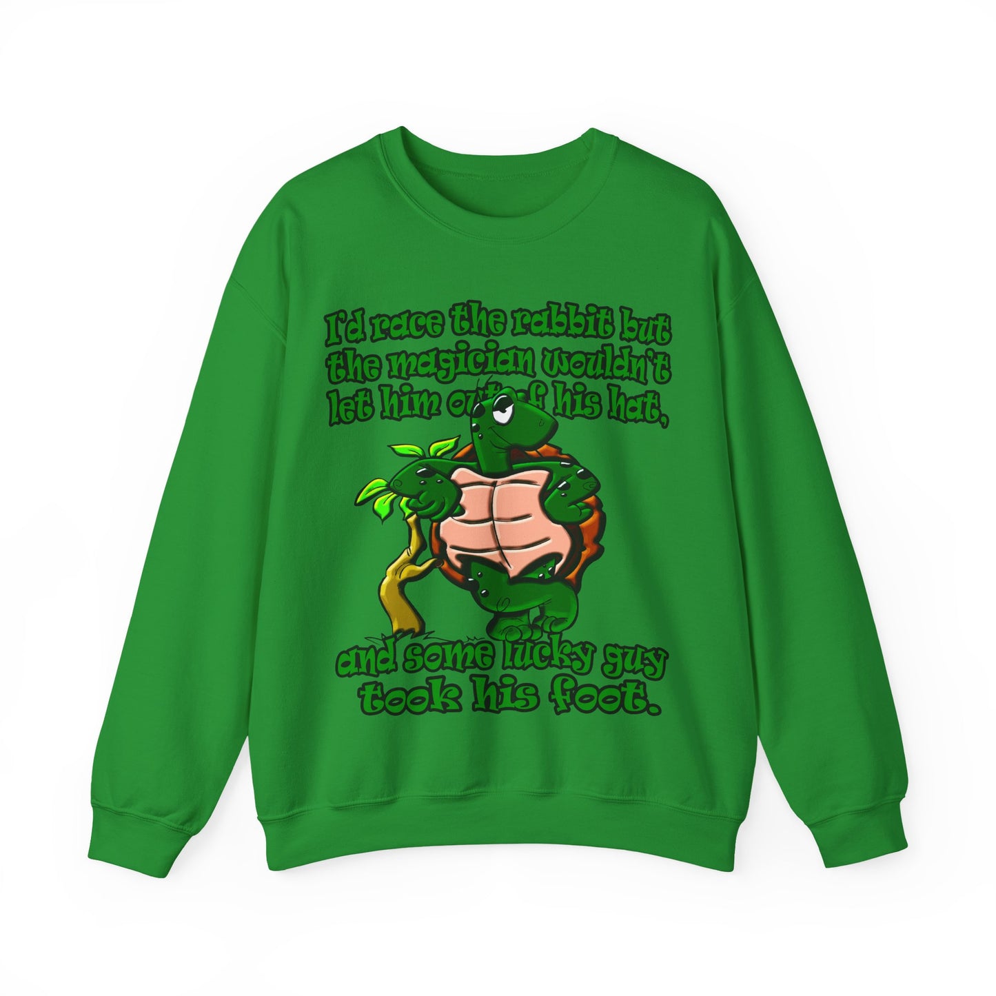 turtle race - Unisex Heavy Blend™ Crewneck Sweatshirt