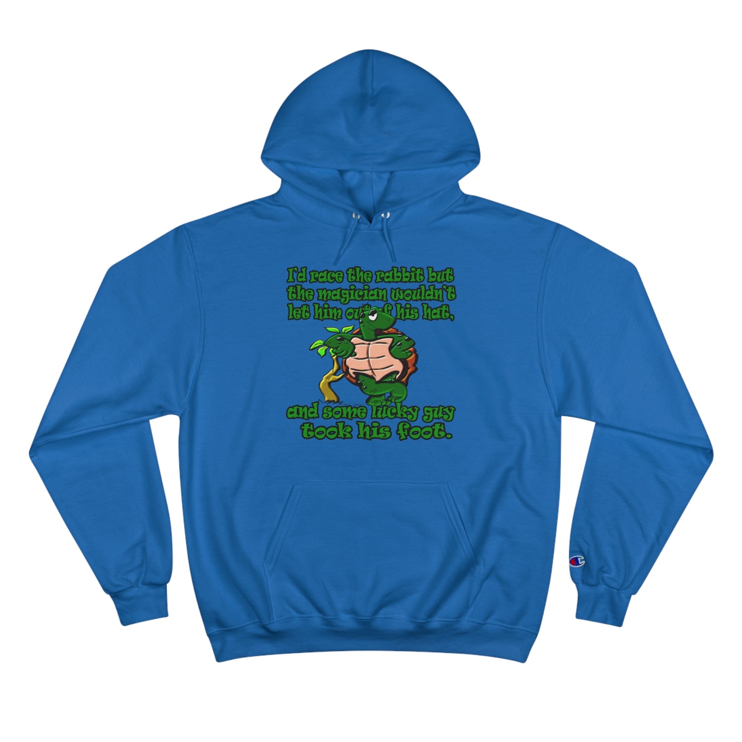 turtle race - Champion Hoodie