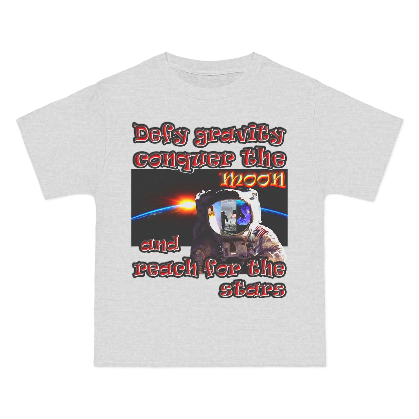 defy conquer reach - Beefy-T®  Short-Sleeve T-Shirt