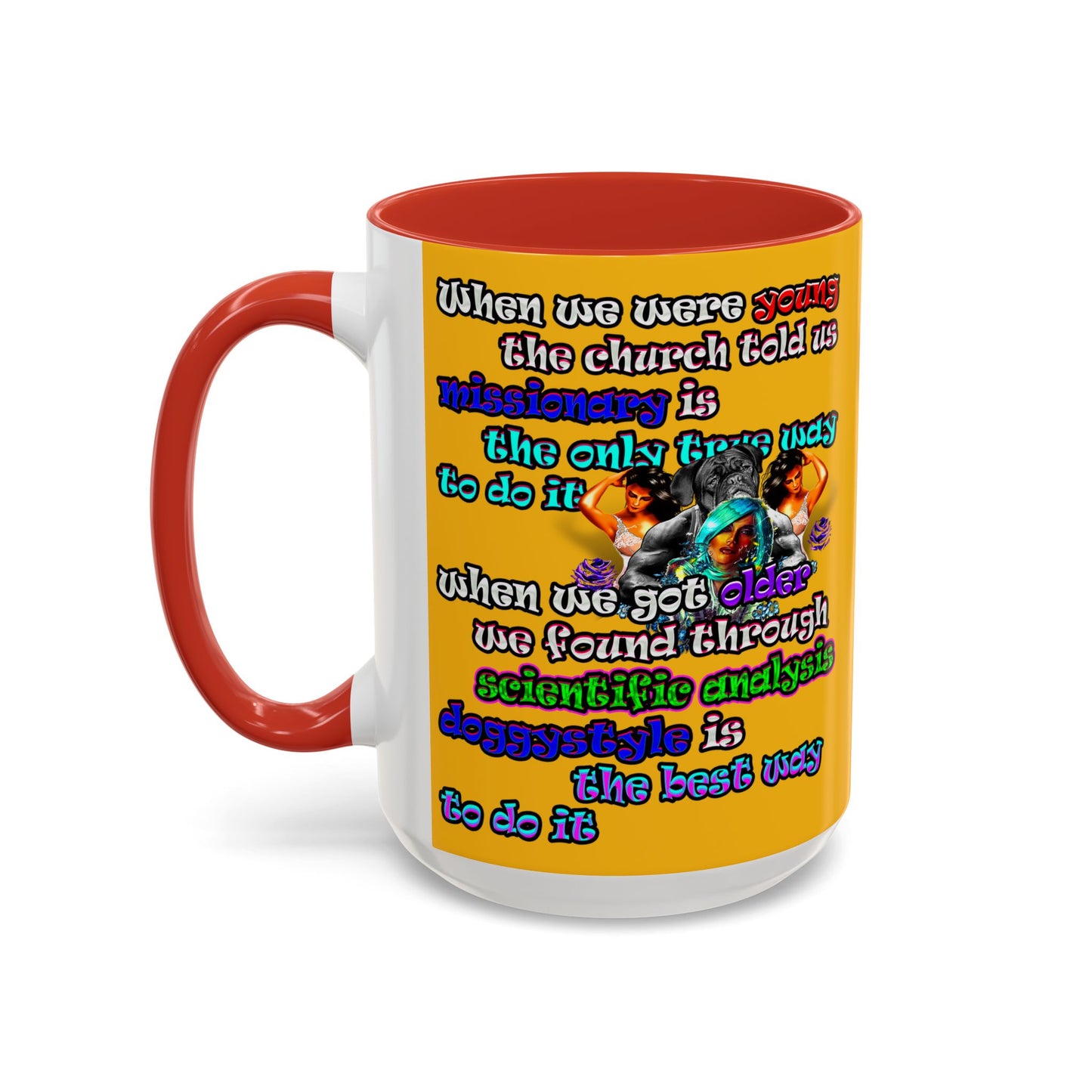 doggystyle - Accent Mug (yellow)
