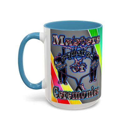 em cee squared - Accent Mug (rainbow split)