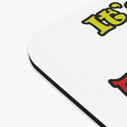 popping like popcorn - Mouse Pad (Rectangle) (white)