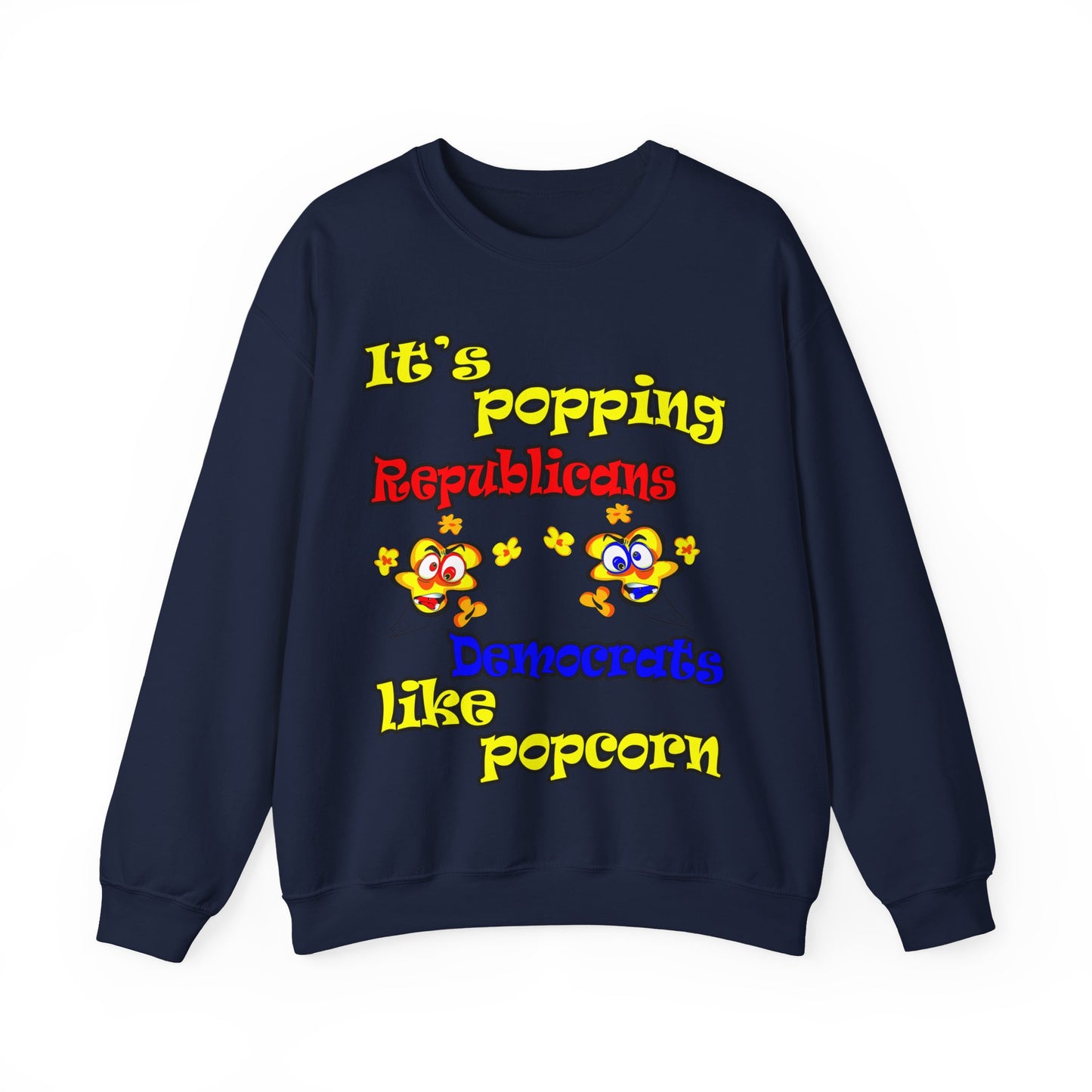 popping like popcorn - Unisex Heavy Blend™ Crewneck Sweatshirt