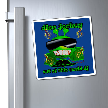 disc jockey - Magnets - (dark blue)