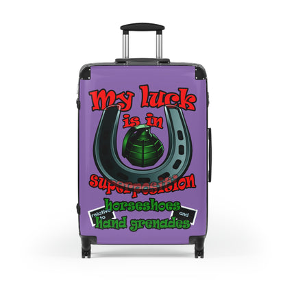 my luck - Suitcase (light purple)