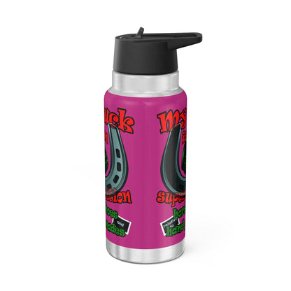 my luck - Gator Tumbler, 32oz (pink)
