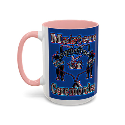 em cee squared - Accent Mug (dark blue)